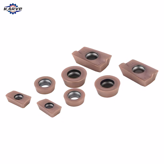 Karve de alta calidad Apmt1135 Apmt1604 Insertos de fresado de carburo para fresado frontal